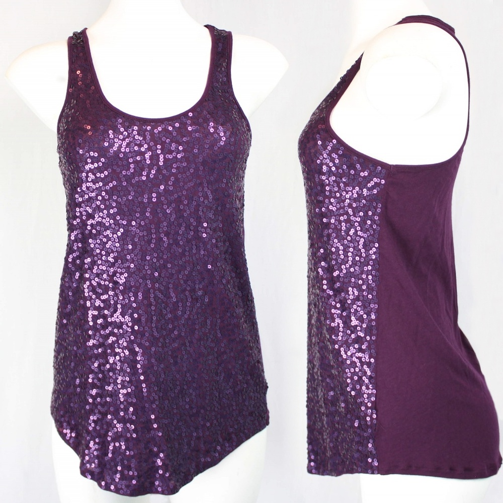 ❌SOLD❌ EXPRESS | Plum Purple Racerback Tank Top